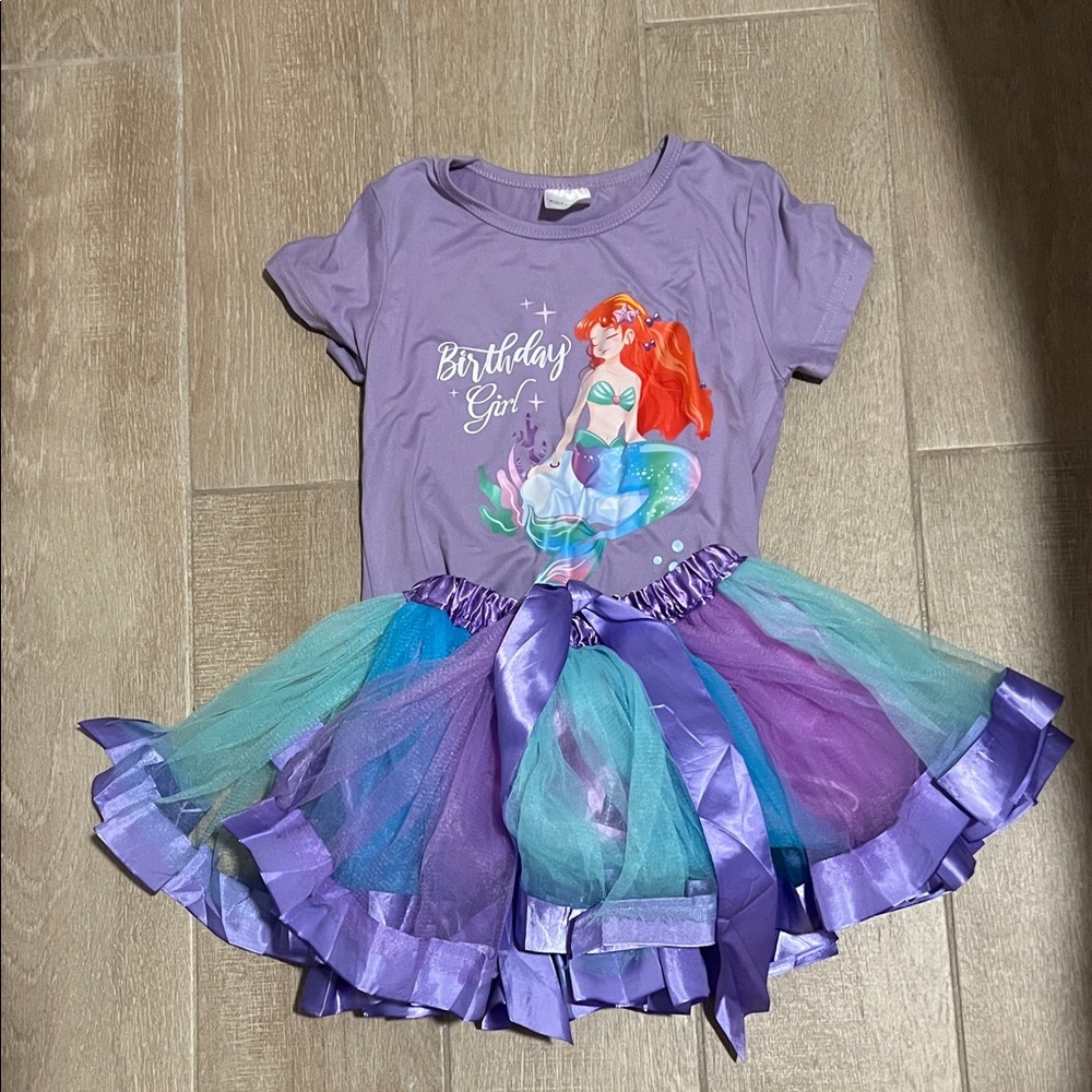 Purple Mermaid Kids Costume